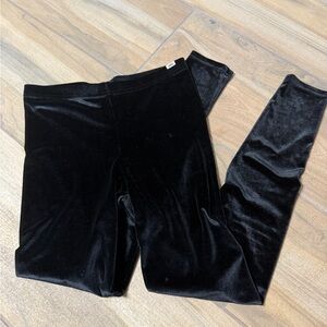 Vans Black Velvet Leggings